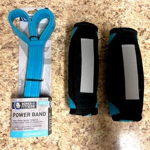 Series Eight power band and weights